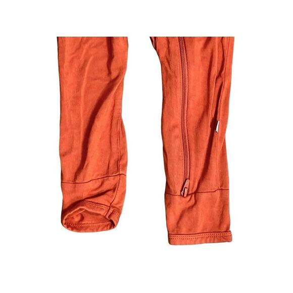 Kyte Baby Bamboo Rust Orange Longall LS Romper Fall Spice 12-18 months Autumn - Picture 4 of 8